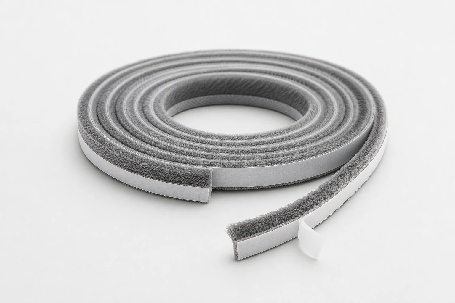 Self adhesive door bottom seal brush weather strip for wholesale buyers